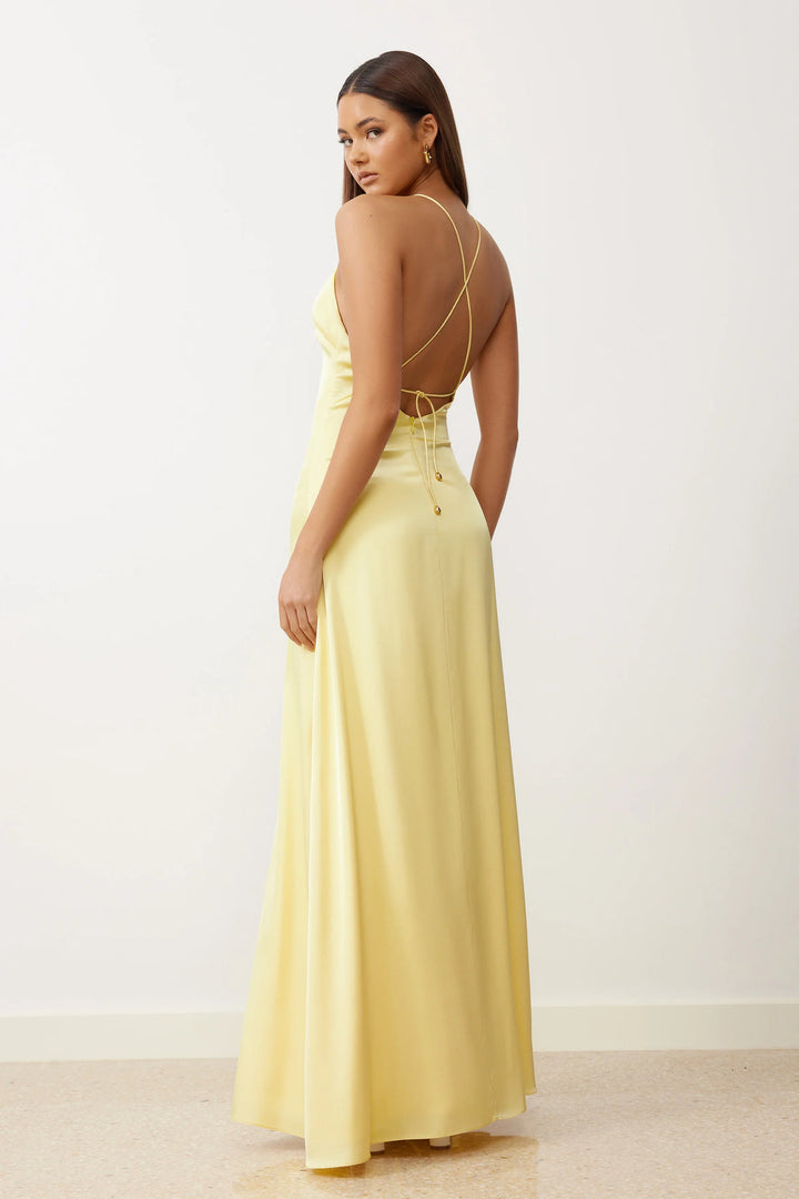 Lexi Bali Dress in Lemon