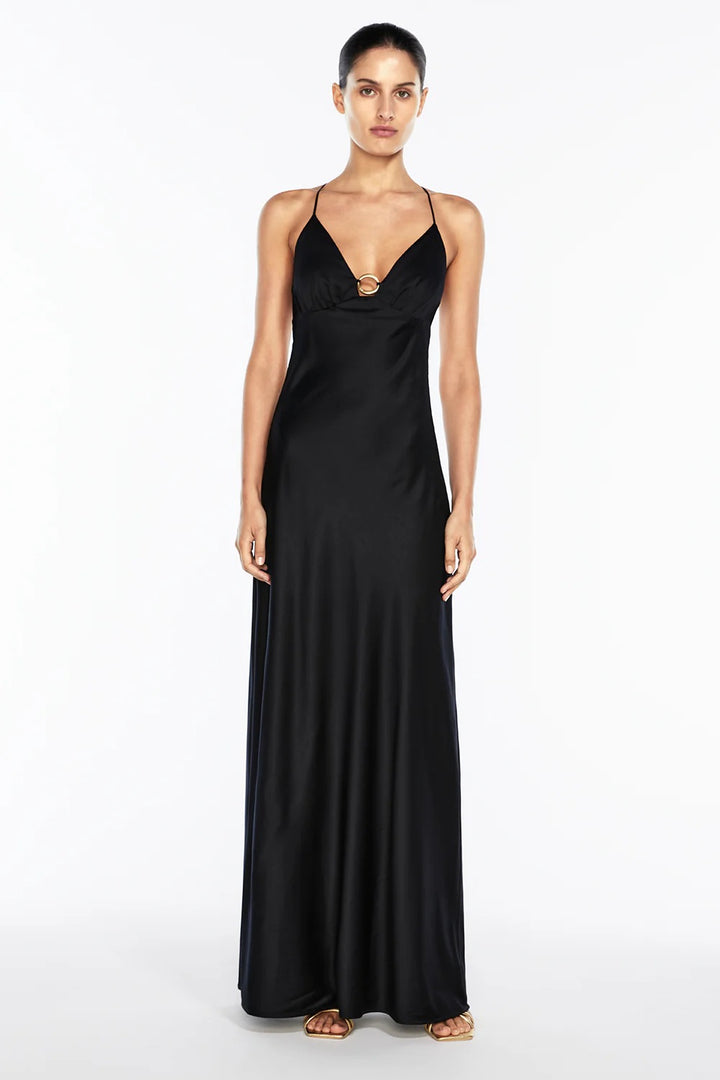 Manning Cartell Liquid Asset Slip Dress in Black