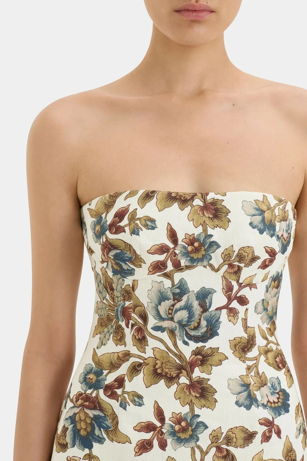 Sir The Label Eleanora Column Midi Dress