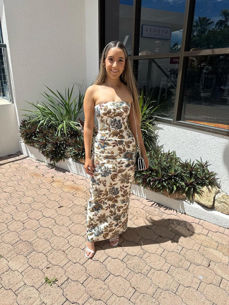 Sir The Label Eleanora Column Midi Dress