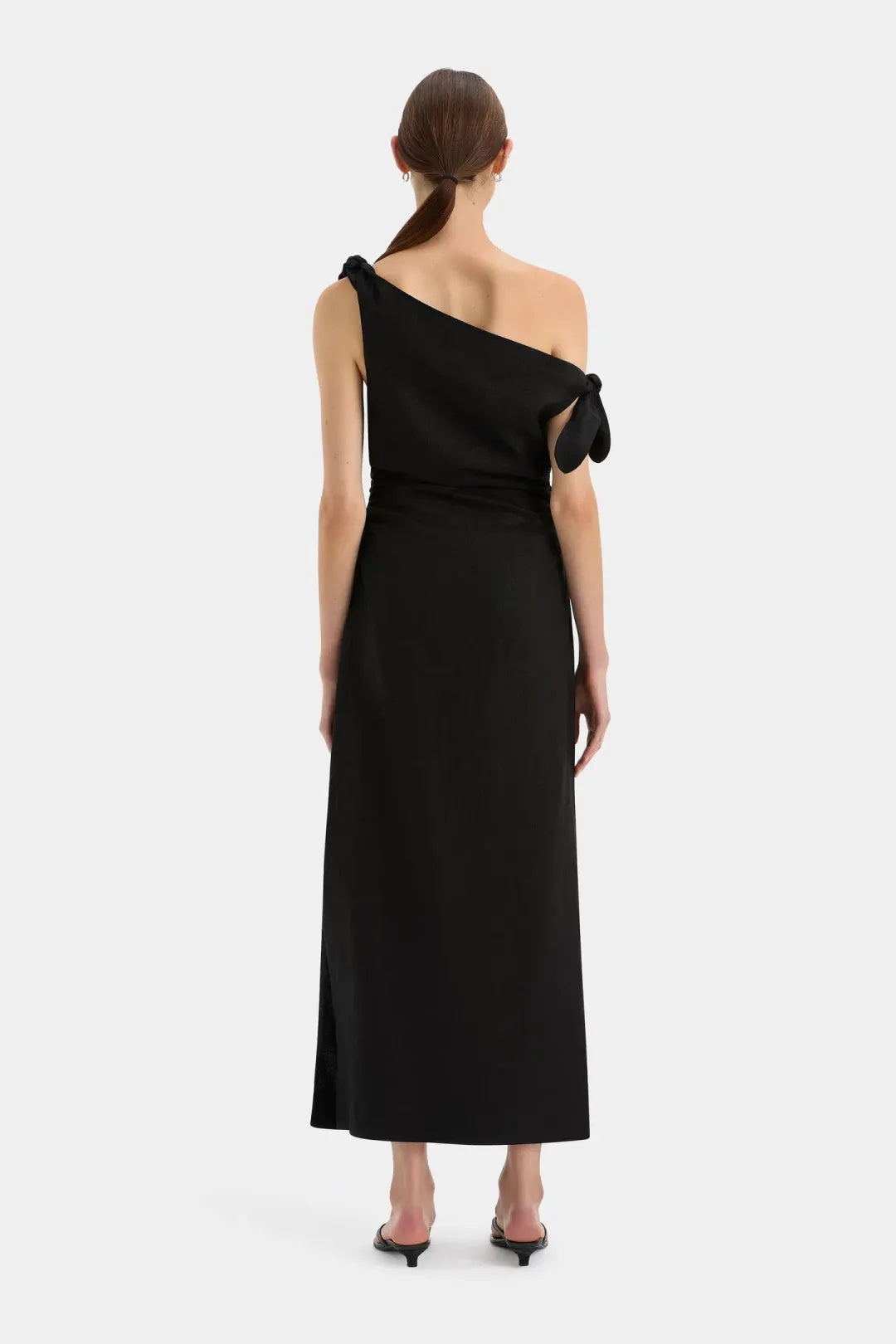 Sir The Label Black Bettina Off The Shoulder Dress