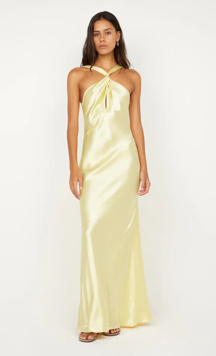 Bec and Bridge Yellow Elisia Twist Maxi