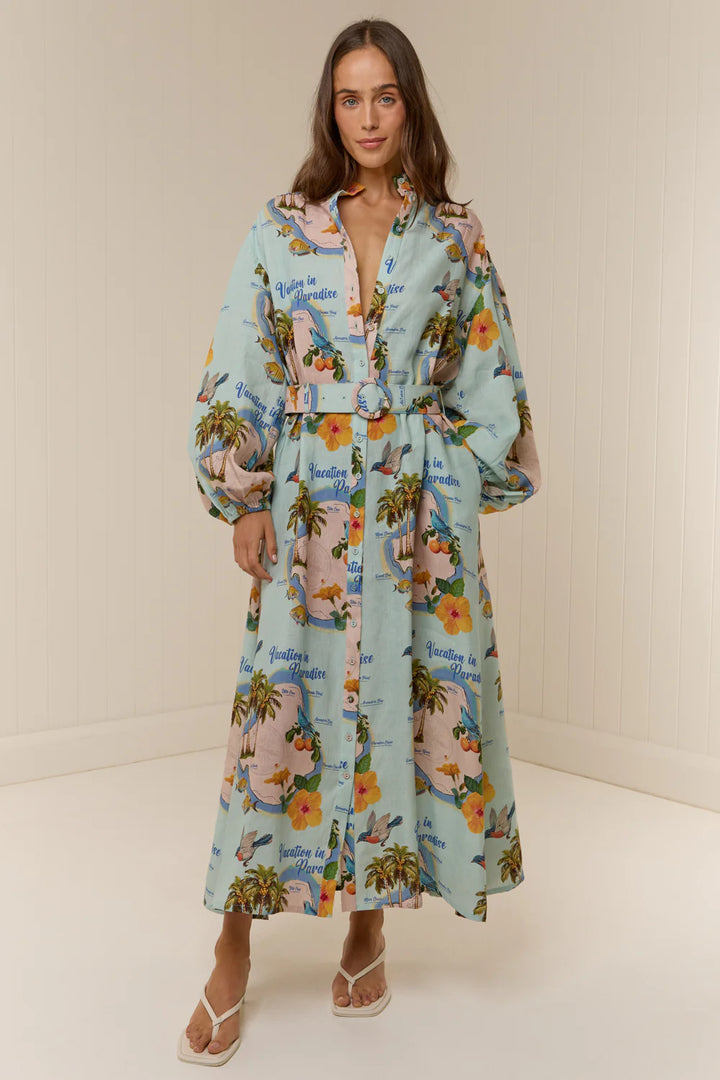 Palm Noosa Palm Paradise Noddy Dress