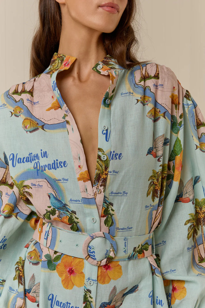 Palm Noosa Palm Paradise Noddy Dress