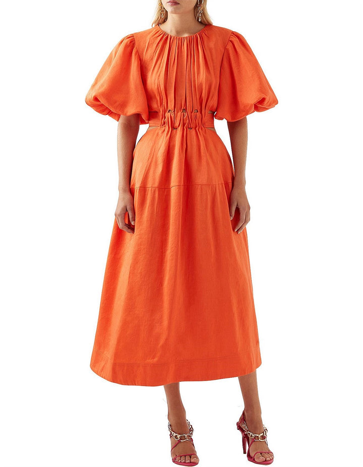 AJE Cosette Orange Midi