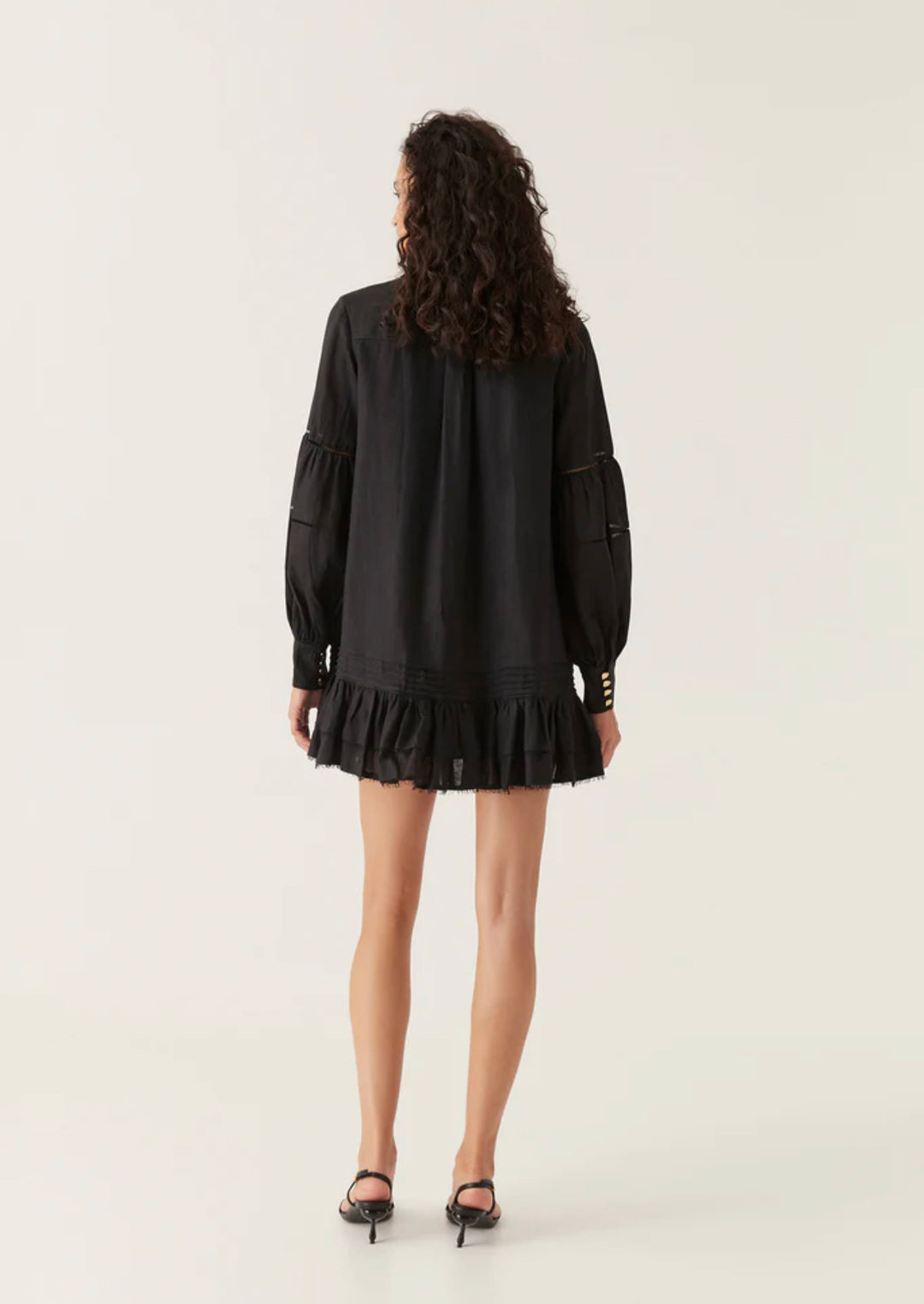 AJE Lotus Shirt Mini Dress