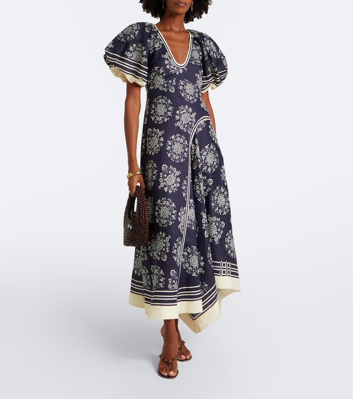 Alémais Banderra Midi Dress