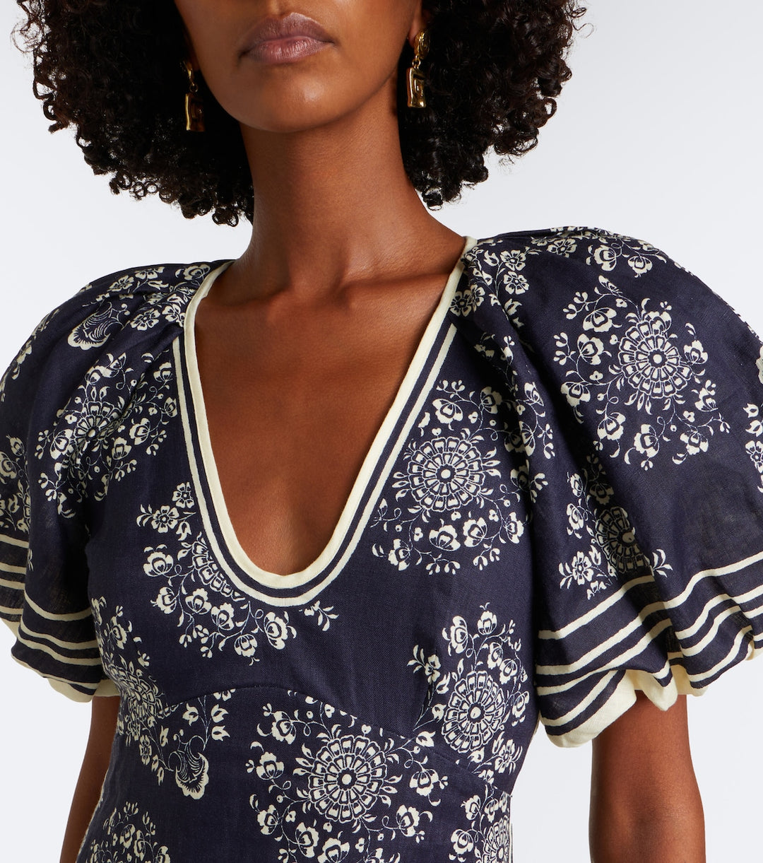 Alémais Banderra Midi Dress