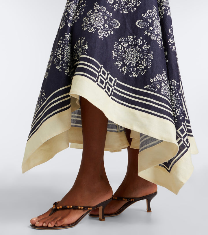 Alémais Banderra Midi Dress