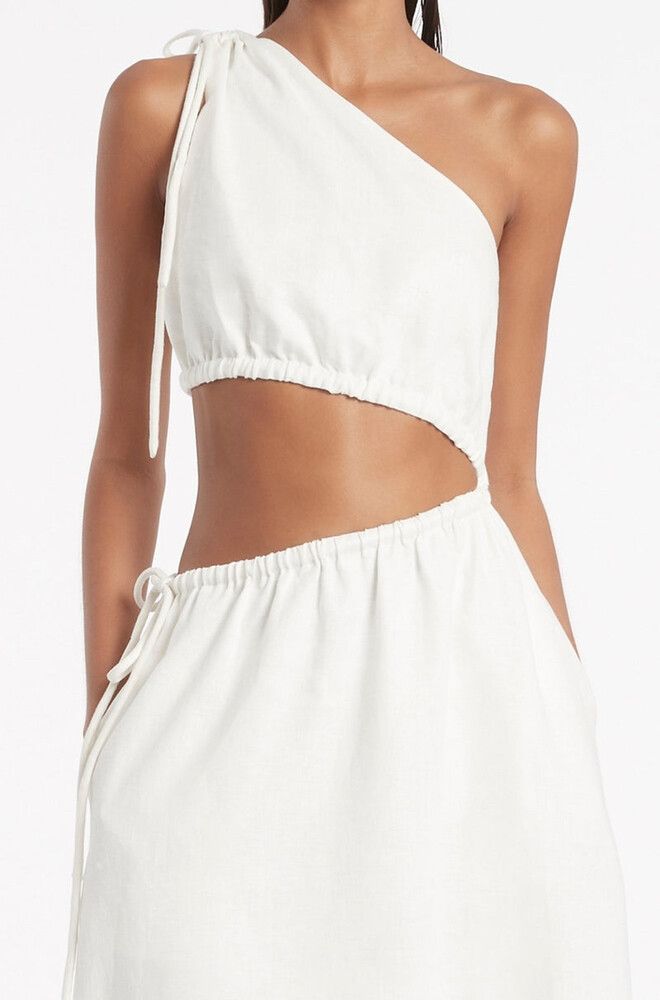 Sir The Label Asymmetric Blanche Gown