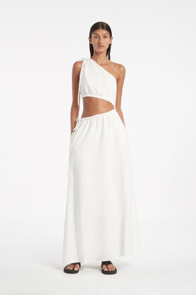Sir The Label Asymmetric Blanche Gown