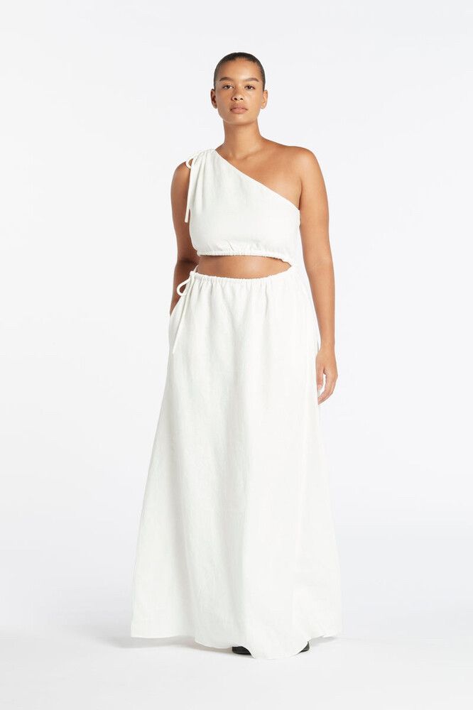 Sir The Label Asymmetric Blanche Gown