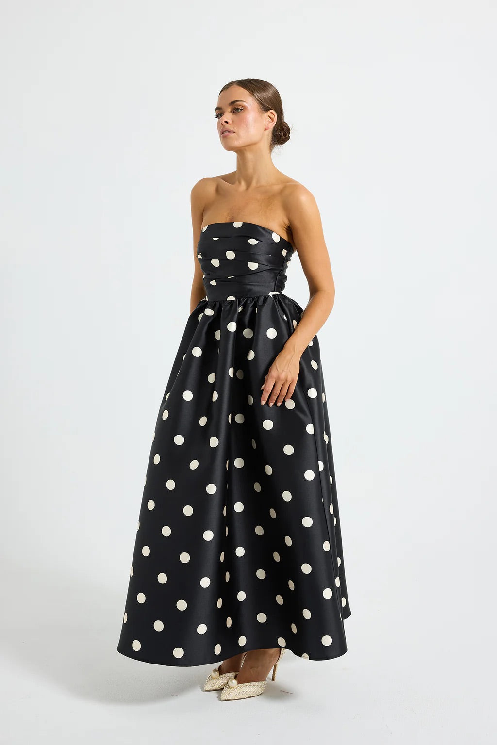 Pasduchas Dottie Strapless Midi